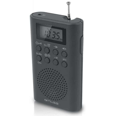 RADIO PLL DE POCHE MUSE M-03R / NOIR