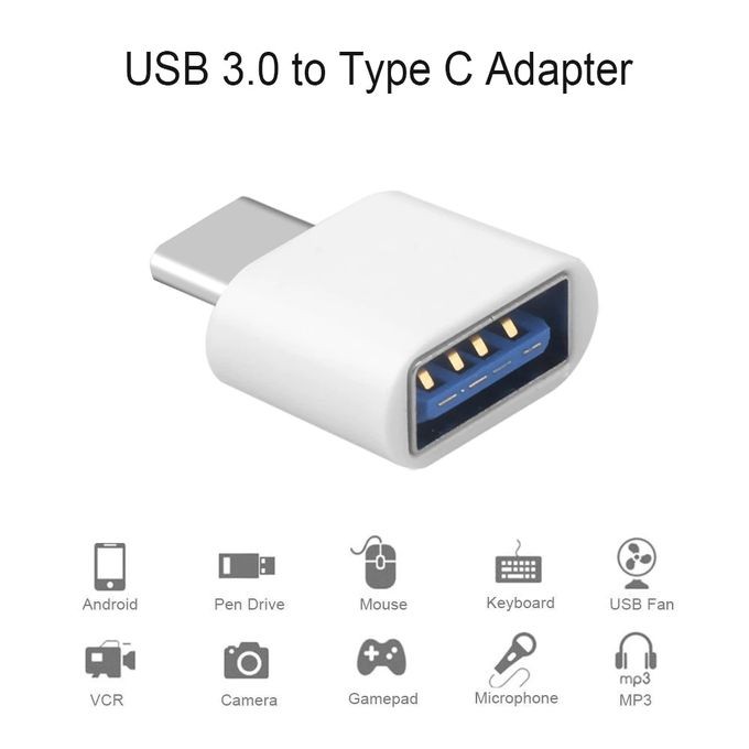 OTG Type C vers USB pour Smartphone