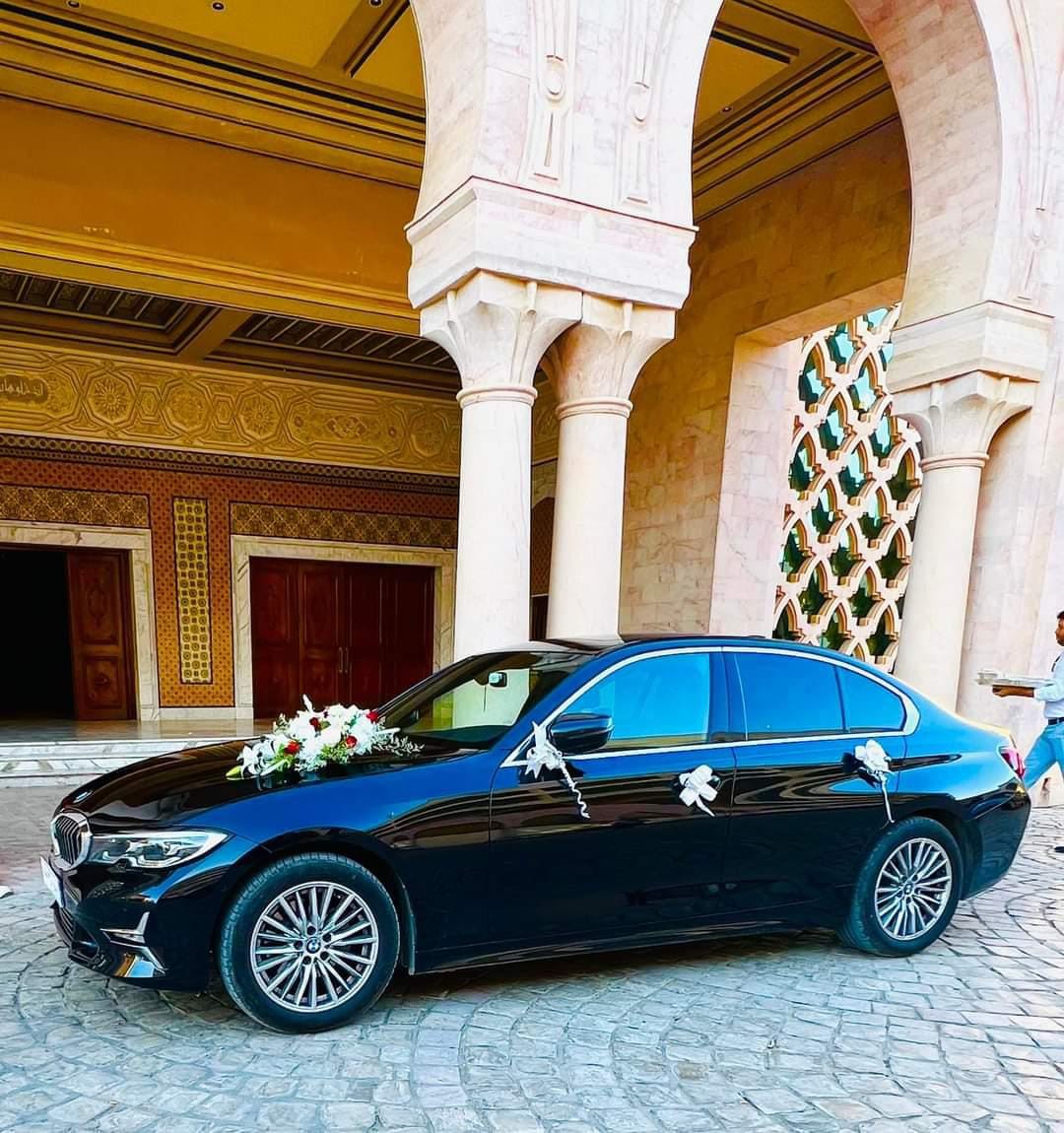 Decoration voiture de mariage