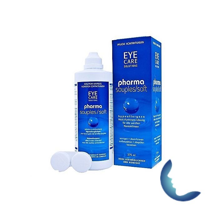 care pharma souples solution pour lentilles 360-ml