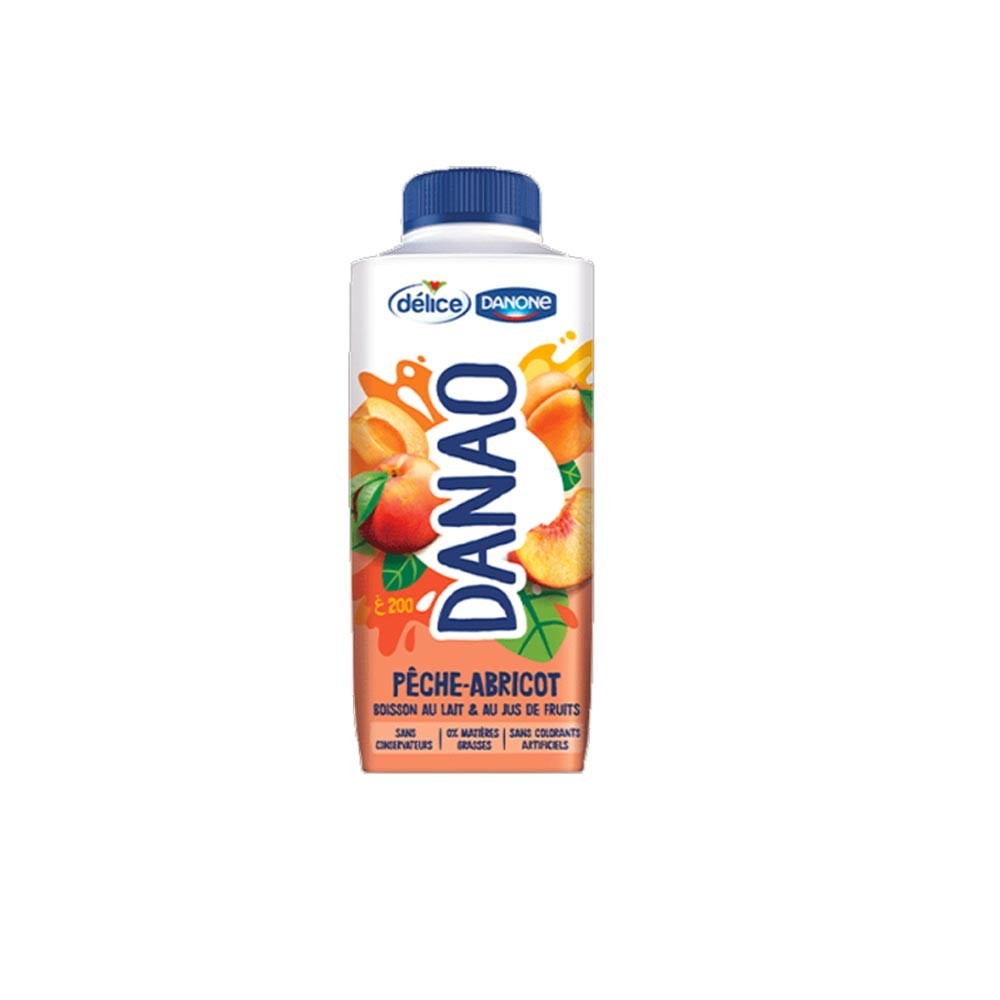 Jus fruit lait Danao 200 Ml