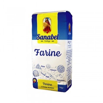 Farine Pâtissière Sanabel Carthage 1Kg