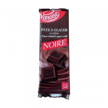 Pâte à glacer chocolat Noir Vanoise 500 Gr