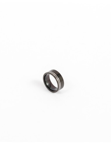 Bague noir homme