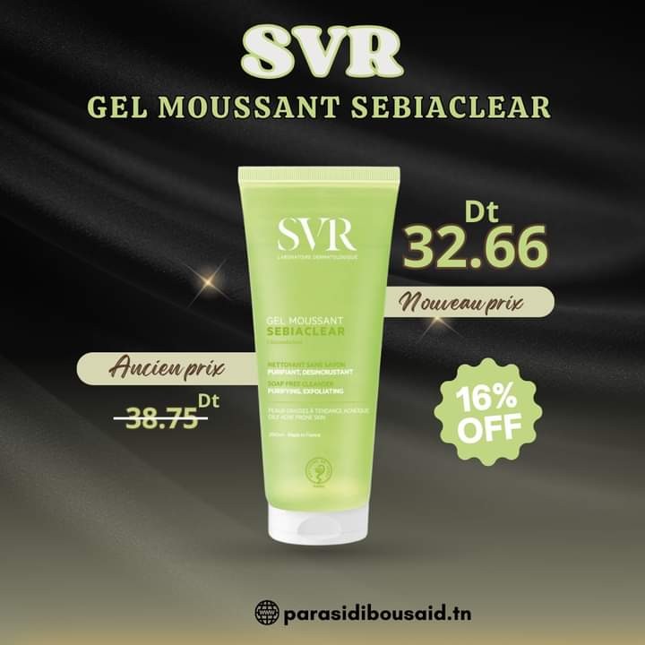 Svr sebiaclear gel nettoyant