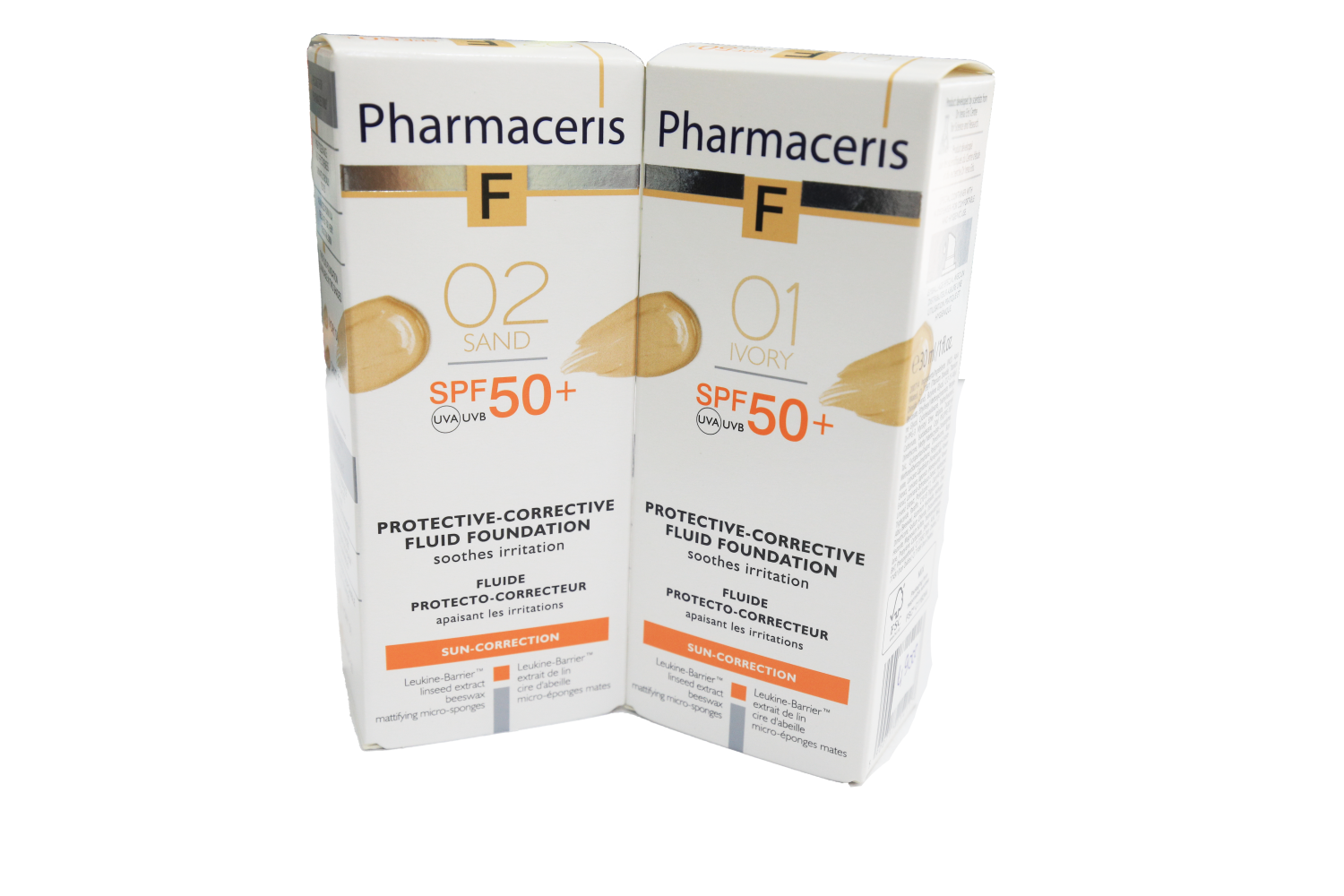 Écran solaire Pharmaceris n1 et n2