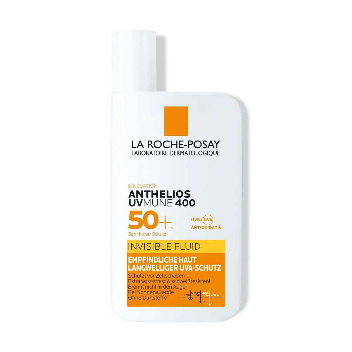 La Roche-Posay ANTHELIOS UVMUNE 400 crème solaire fluide invisible | peaux sensibles | 50ml