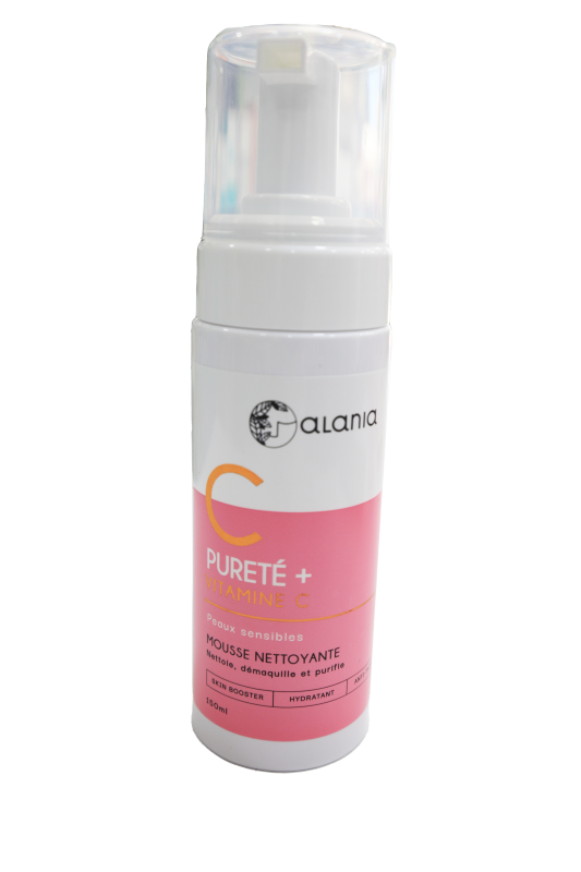 Mousse nettoyante pureté + vitamine C