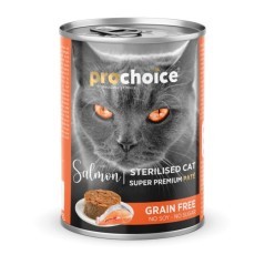 PROCHOICE GF PATE CHAT STERIL SAUMON 400 GR