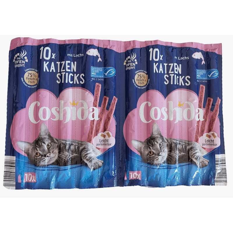 Friandise Coshida Pour Chats Bâtonnets 5Gr Saumon