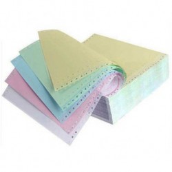 Rame Papier Listing A4 4 exp  NCR 28x24 cm 250 Feuilles