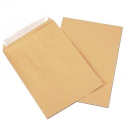 Lot de 10 Pochettes Kraft 220 x 320mm 90g