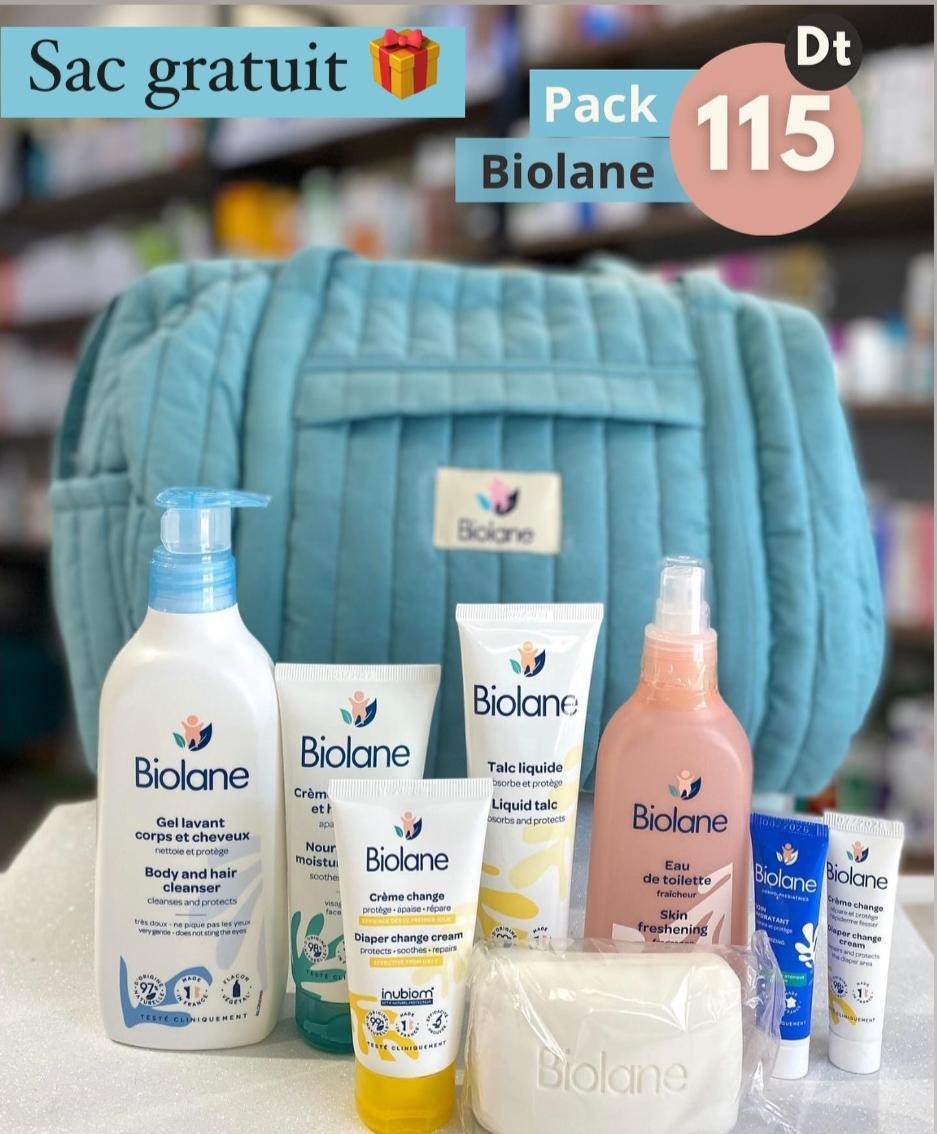 Pack Biolane  pour bebe