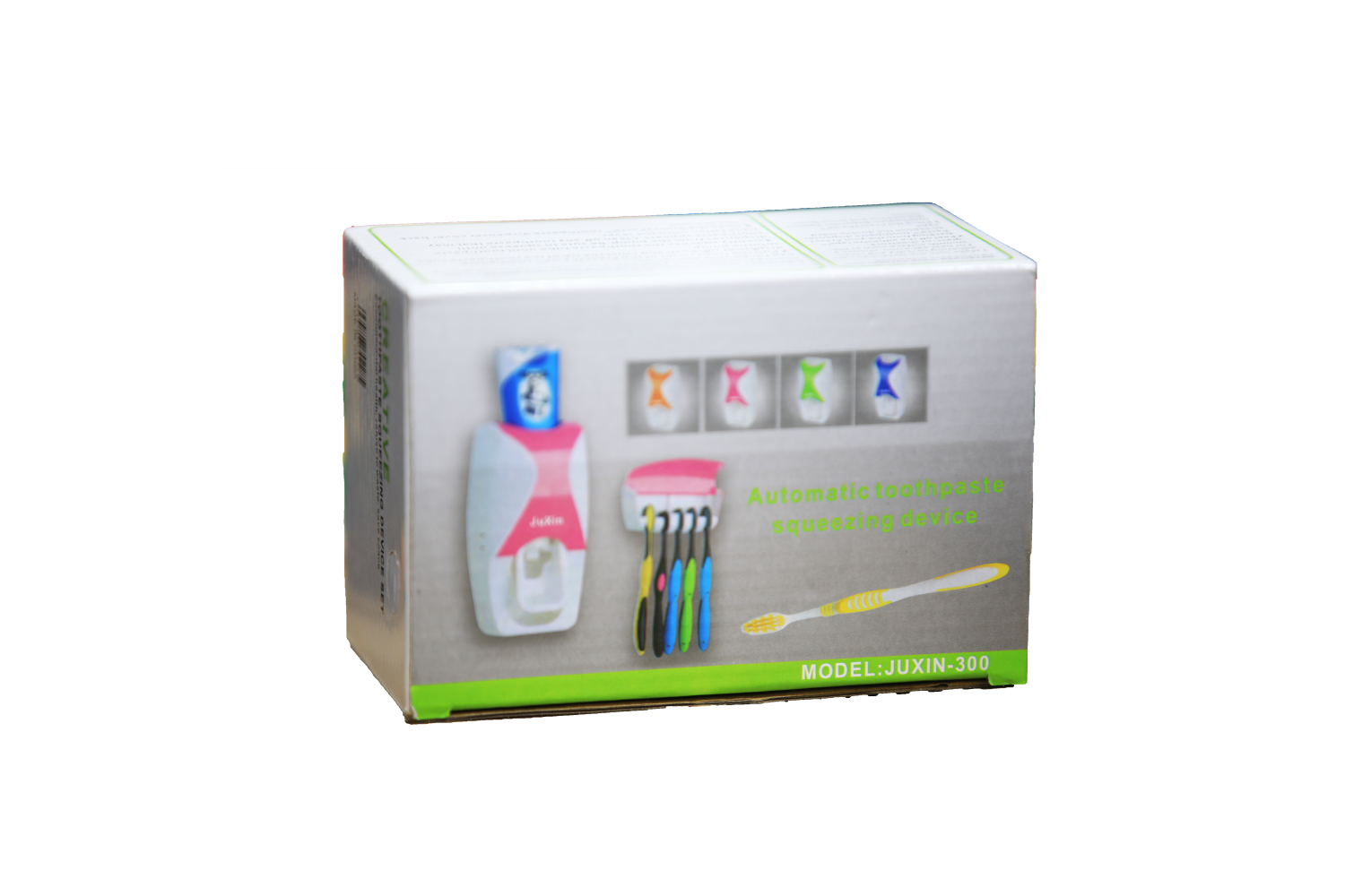 Distributeur - Dentifrice - Avec Support De 5 Brosses A Dents