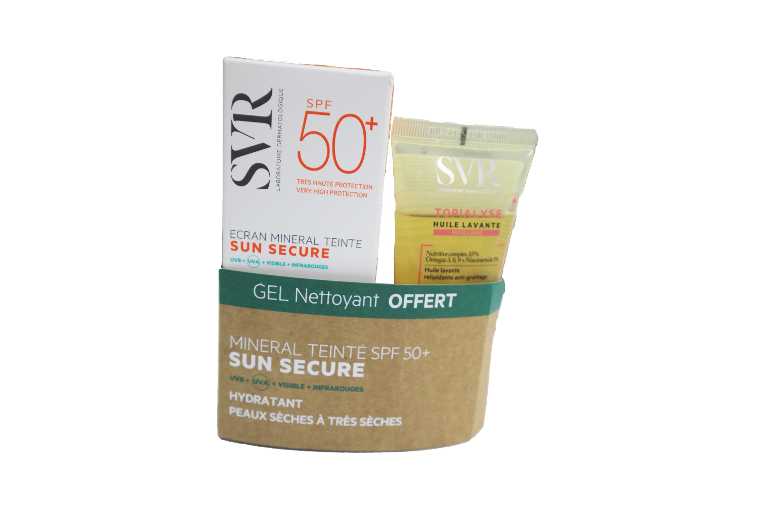 SVR Sun Secure Blur SPF50+ + Gel 55ml Offert